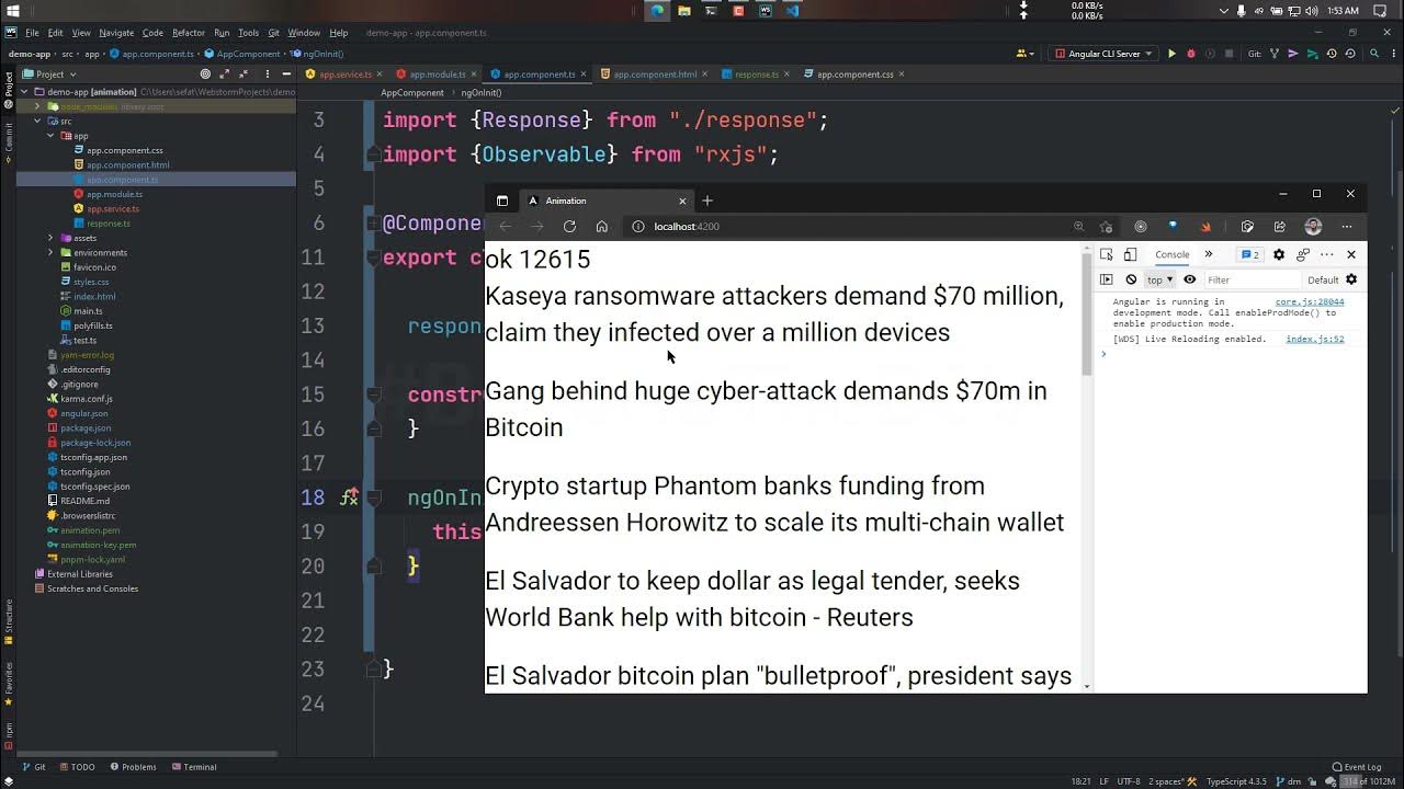 How to Fetch Data From an API Using Angular in Bangla - Making a GET ...