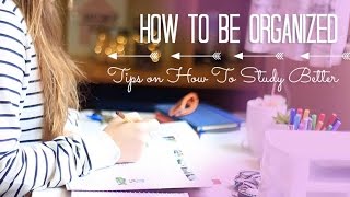 How Stay Organized & Studying Tips | Study Hacks Every Student Should Know