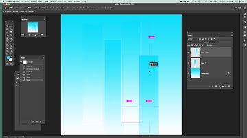 Create Vertical Gradient In Photoshop | How To | Skyscrapers Textures | Graphicxtras