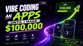 DAY 2 ($4.5 → $100,000) | Vibe Coding an Apps in Public