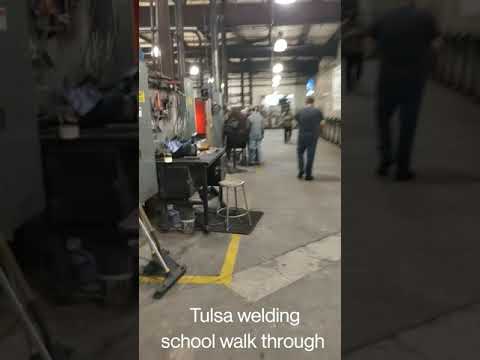 Tulsa welding school walk through
