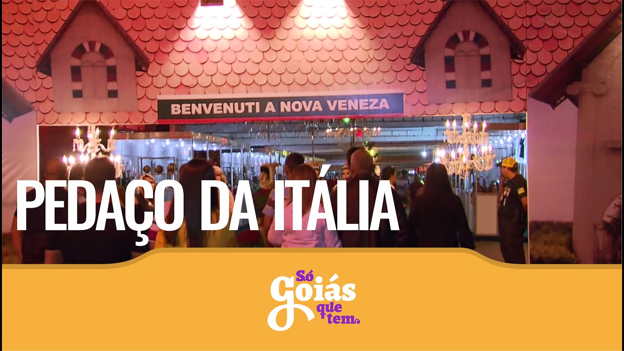 SÓ GOIÁS QUE TEM: NOVA VENEZA É UM PEDAÇO DA ITÁLIA EM SOLO GOIANO