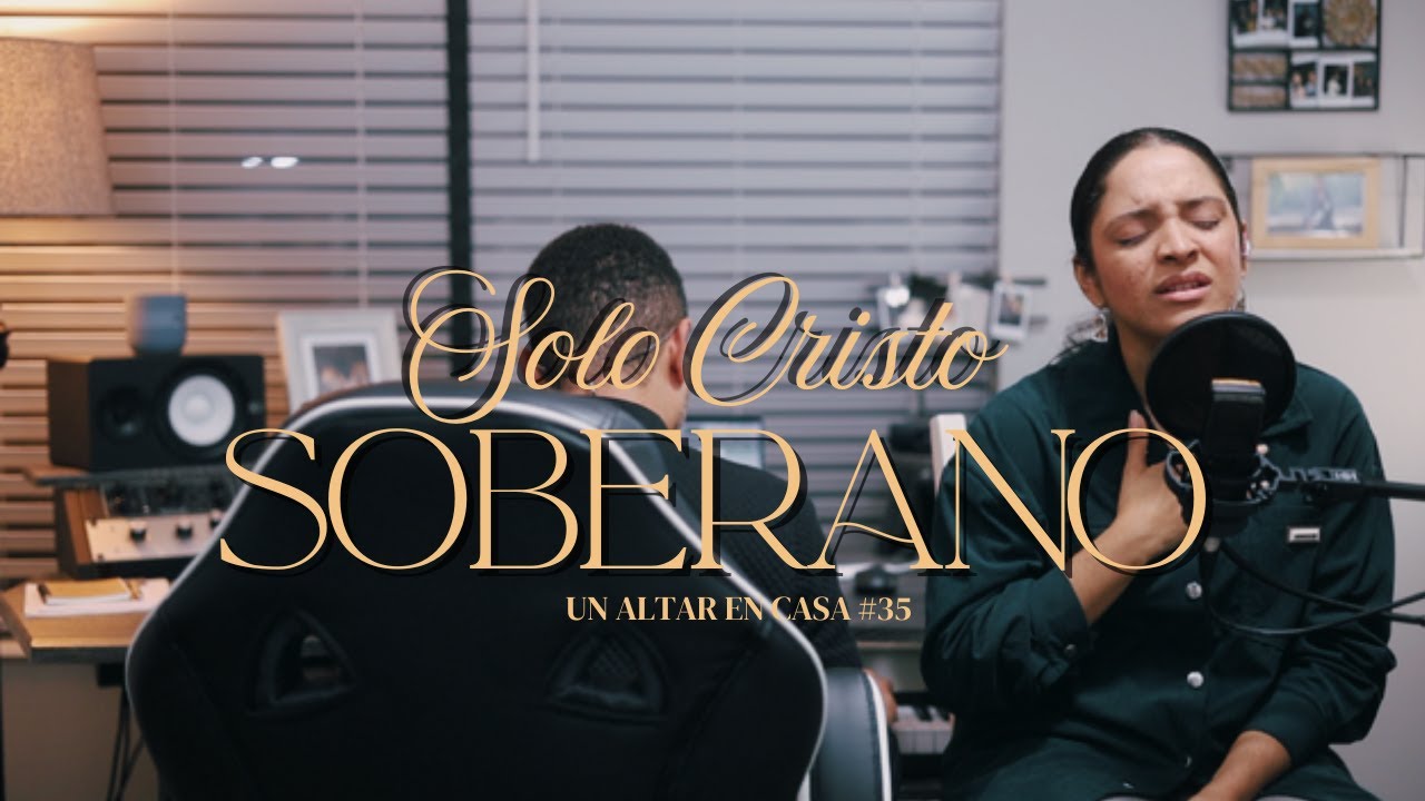 UN ALTAR EN CASA #35-SOLO CRISTO+SOBERANO-GERAMEL & SCARLET @unaltarencasa