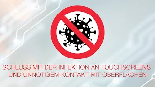 Infektion an Touchscreens – Schluss damit