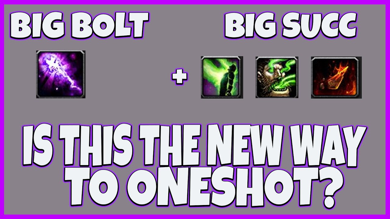 Big Deathbolt + Big Drain life with Claw of Endereth Legendary - New Way Of " Oneshotting "As Affli?