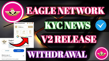 Eagle Coin V2 White Paper। Eagle Network Mainnet Update। Eagle Network Withdrawal। Egon inu withdraw