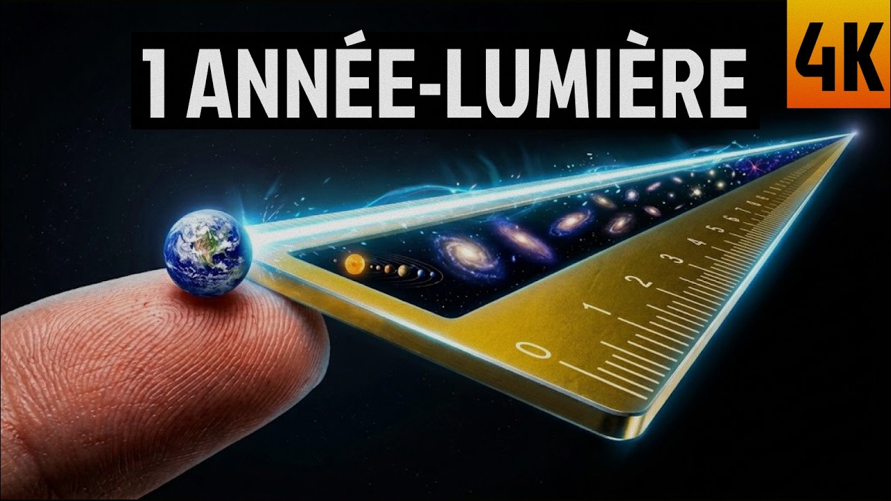 Une Année-Lumière est si Immense que Votre Cerveau ne Peut pas la Concevoir 4K