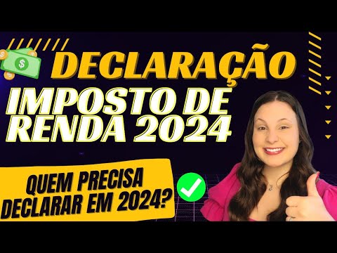 SAIU a LISTA de QUEM precisa DECLARAR IMPOSTO DE RENDA em 2024 -  E quem recebe BOLSA FAMÍLIA?