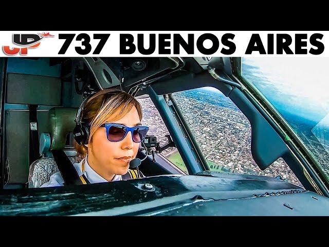 Florencia Pilots BOEING 737 out of Buenos Aires class=
