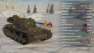Platoon T- 34 (1942) ( KV - 1 ) - War Thunder Mobile Gameplay