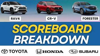 Which SUV Wins in 2025? RAV4 vs CR-V vs Forester Showdown!