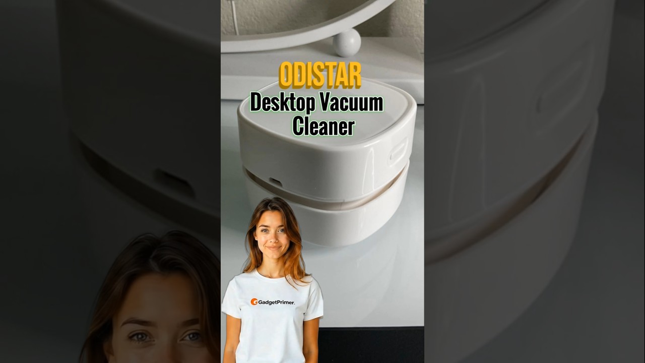 The ODISTAR Mini Desktop Vacuum Cleaner! 
