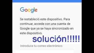 Eliminar Cuenta Antirrobo de Google en Cualquier Android 2016 By Angellomix screenshot 3