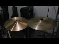 Paiste PST7 Light Ride 20 versus Zildjan Armand Ride 21