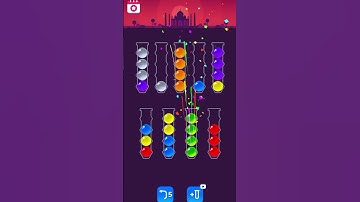 Ball Sort Puzzle Level 59 Easy Trick | Try Not To Fail 😱 #colourball #gameplay #shorts