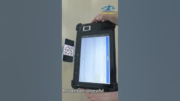 FP08 Biometric Tablet — QR Code Demo