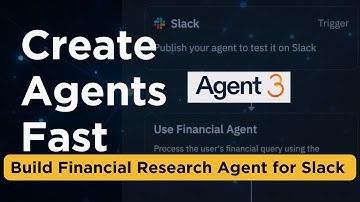 Replit Agent 3 Tutorial: Create a Slack AI Financial Research Bot💰