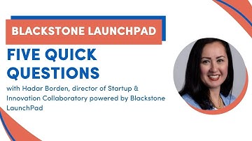 Five Quick Questions with Startup and Innovation Collaboratory powered by Blackstone Launchpad