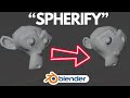 Make Objects Sphere-Like in Blender