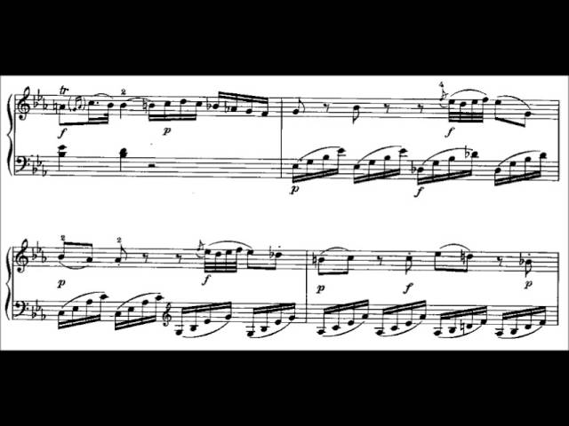 Wolfgang Amadeus Mozart - Sonate Es-Dur, KV 282