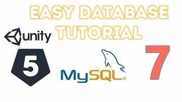 Unity 5 - Easy Database 7 (Login - MySQL conditions)