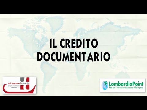 Video: Cos'è Un Credito Documentario