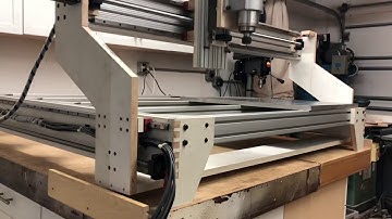 DIY CNC Homing tests and safety switches engagements.