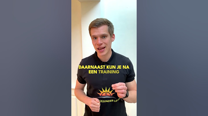 3 Dingen die je kunt doen Tijden en Na een training om Herstel te Bevorderen! #herstellen #herstel