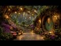 Peaceful Hobbit House Halfway up the Hill | Magical Fairycore Ambience &amp; Forest Music