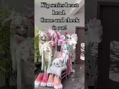 Kig Series Beast Head Come And Check It Out Furry Bunny Cosplay Therian Shorts Trend Yt