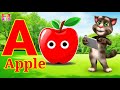 Phonics Song 2 with TWO Words in 3D - A For Apple🍎🍏- ABC Alphabet Songs with Sounds for Children's