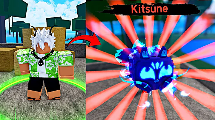 🔴Level 50 NOOB Random Mythical Kitsune in New GACHA in Blox Fruits🦊