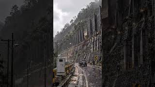 The Future of Mountain Roads: AI Landslide Protection That Saves Lives #shorts #construction #video