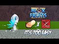 Destroying public servers with dough  blox fruits