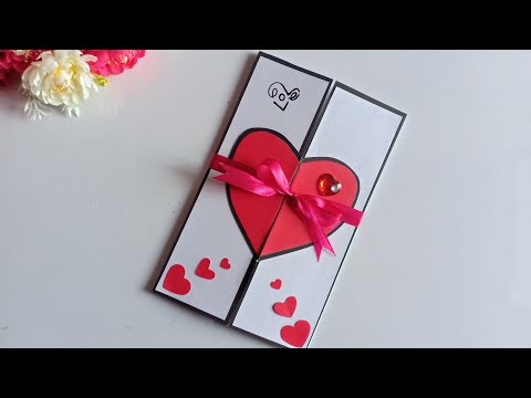 beautiful-handmade-valentine's-day-card-idea-/-diy-greeting-cards-for-valentine's-day-card.