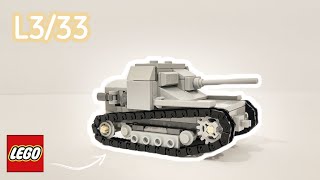 How to build everyone's favorite Italian tank! (Lego L3/33) screenshot 3