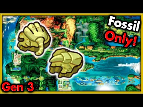 Can I Beat Pokemon Emerald with ONLY Fossil Pokemon? 🔴 Pokemon Challenges ► NO ITEMS IN BATTLE