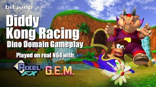 Diddy Kong Racing at 1440p with Original N64! Pixel FX Retro Gem