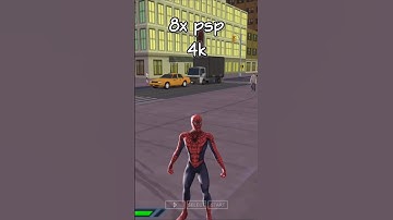 Graphics comparison Spider Man 3 PPSSPP 🔥