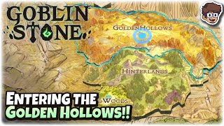 Finally Entering the Golden Hollows! | Roguelite RPG | Goblin Stone | 21