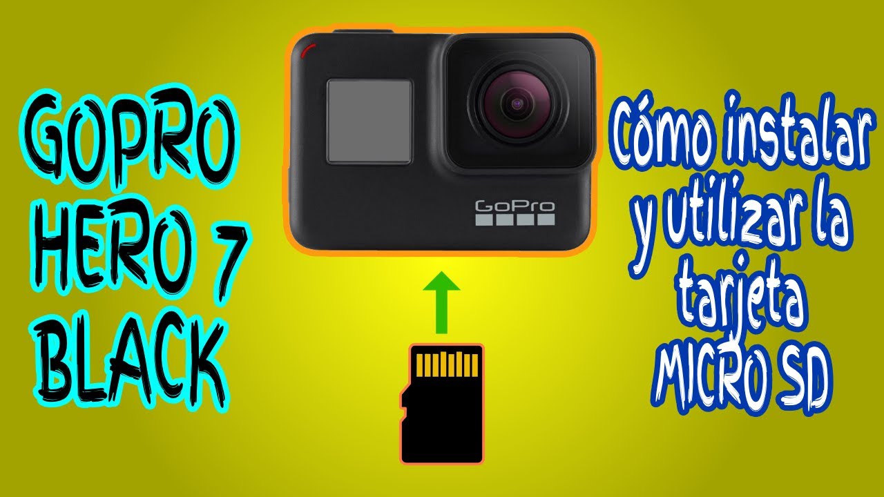 INSTALAR y TARJETA microSD | GoPro, video 5 - YouTube