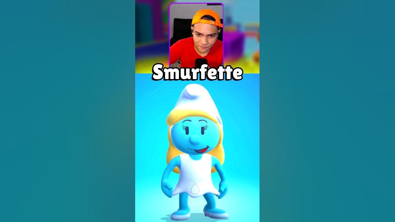 Os Smurfs chegaram no Stumble Guys, MayconGamesSoccer