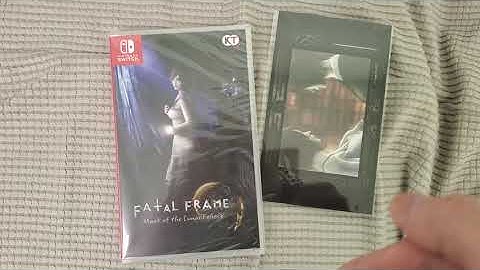 Boxing Fatal Frame Mask of the Lunar Eclipse ENGLISH IMPORT Physical Tecmo Koei Nintendo Switch