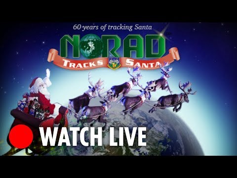 NORAD tracks Santa as he delivers toys around the world this Christmas
