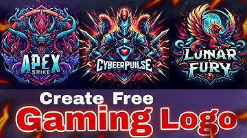 Ai Generate Gaming logo | Part 2 | ai logo maker | FREE..!