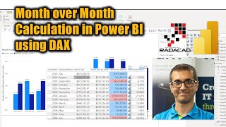 month over month calculation in power bi using dax