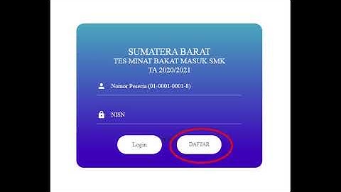 Cara Mendaftar Tes MInat Bakat SMK