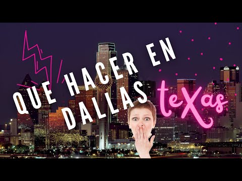 Video: Las 12 mejores atracciones de Dallas