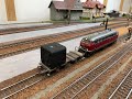 Model trein miniatuur mini camera voor h0 baan kuus c2