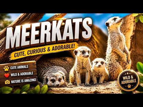 MEERKATS #meerkats #cuteanimals #wildlife #melbourne
